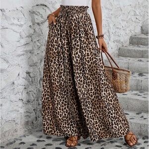 Wide Leg Palazzo Pants